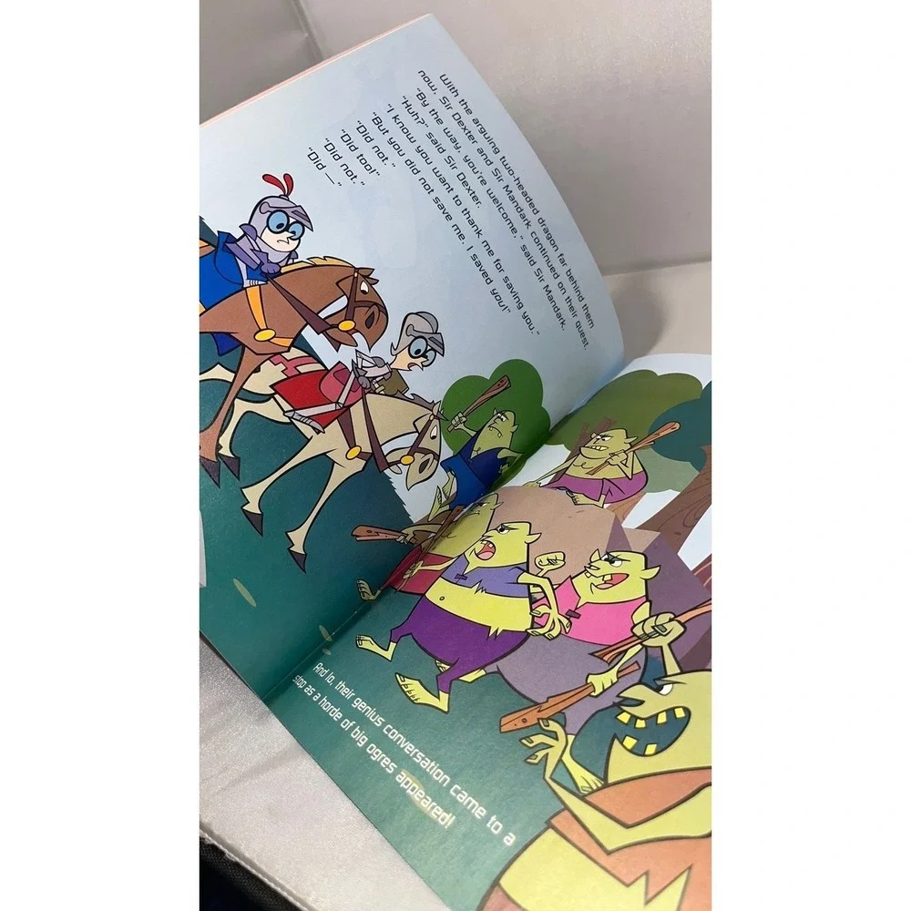 Dexters Laboratory Knights of the Periodic Table Book w/Stickers 2003 Scholastic